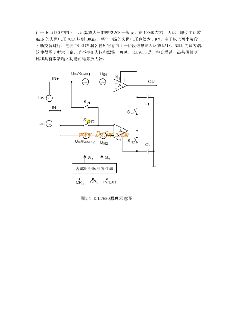 运算放大器ICL7650工作原理.doc_第2页