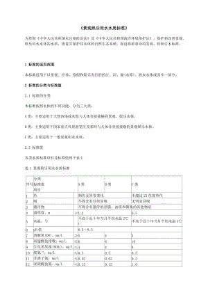 《景觀娛樂用水水質(zhì)標(biāo)準(zhǔn)》.doc