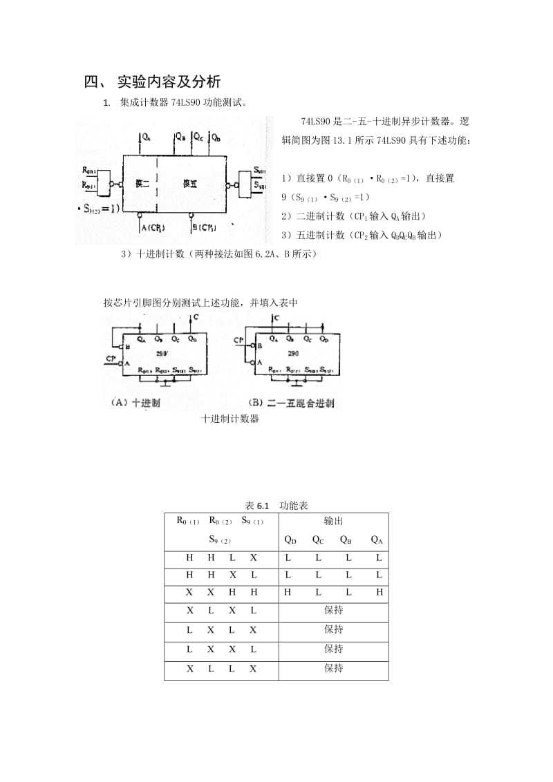 实验六集成计数器及寄存器.doc_第3页