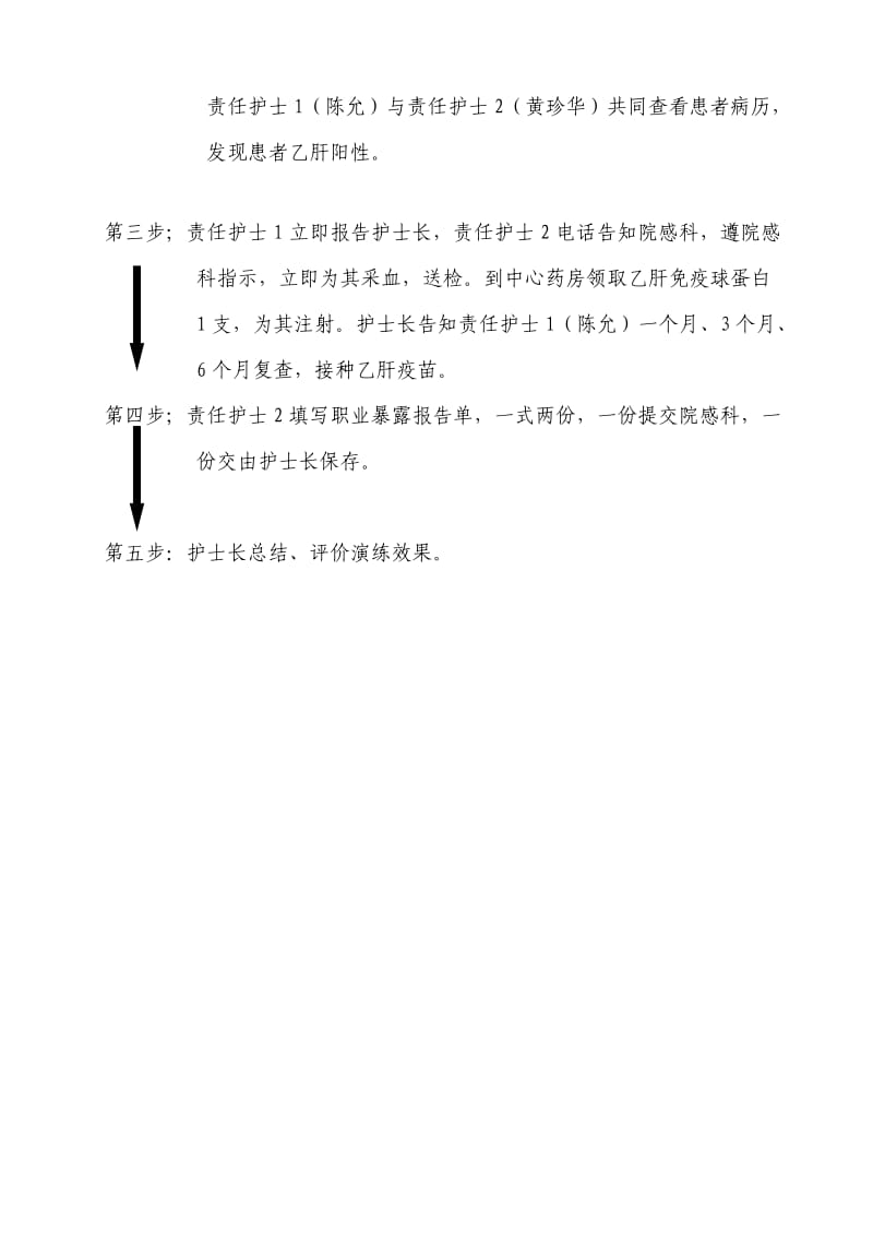 护士发生针刺伤应急演练脚本.doc_第2页