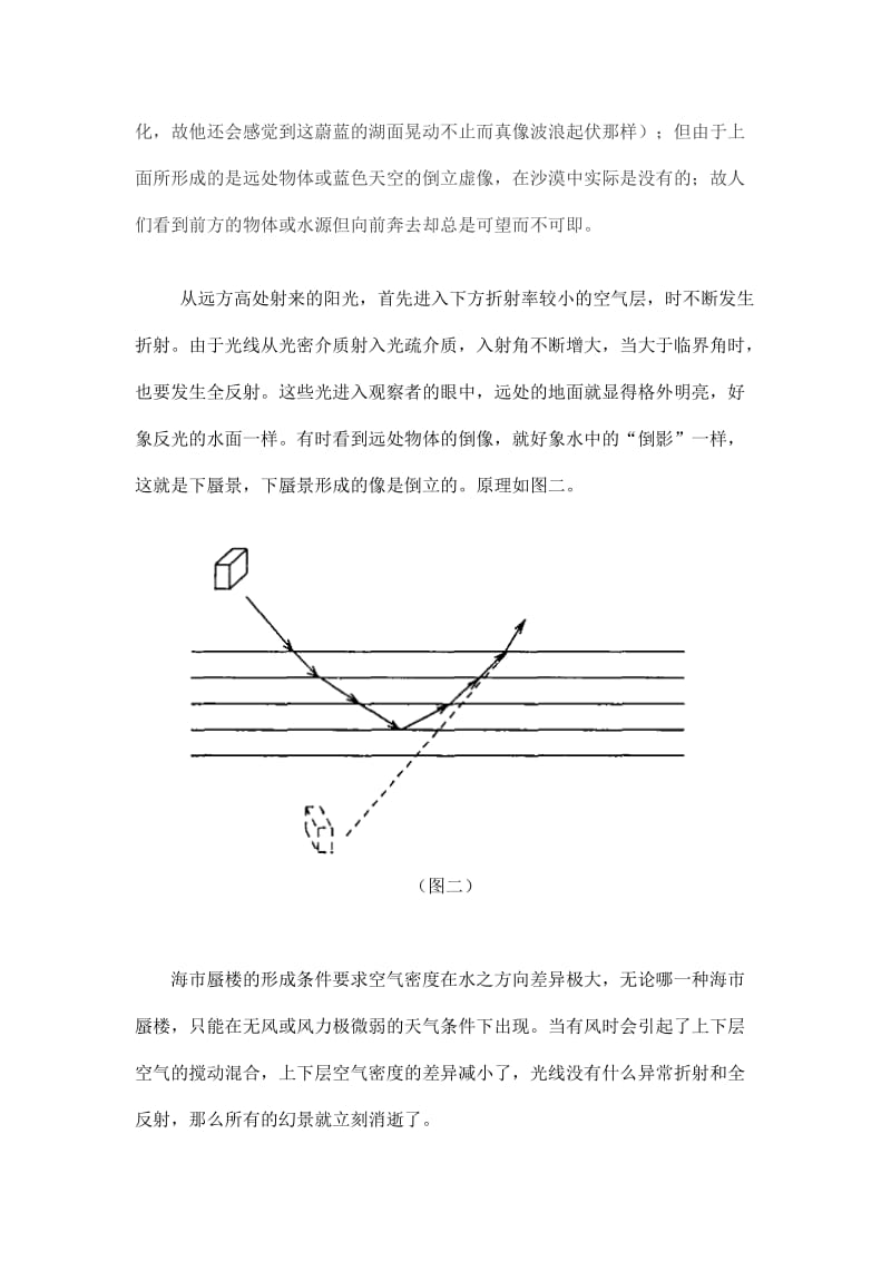 海市蜃楼形成的原因.doc_第3页