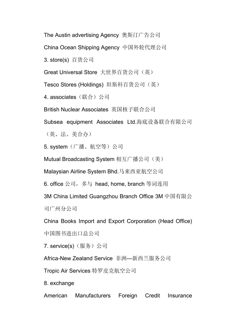 中文地址和公司的翻译原则.doc_第3页