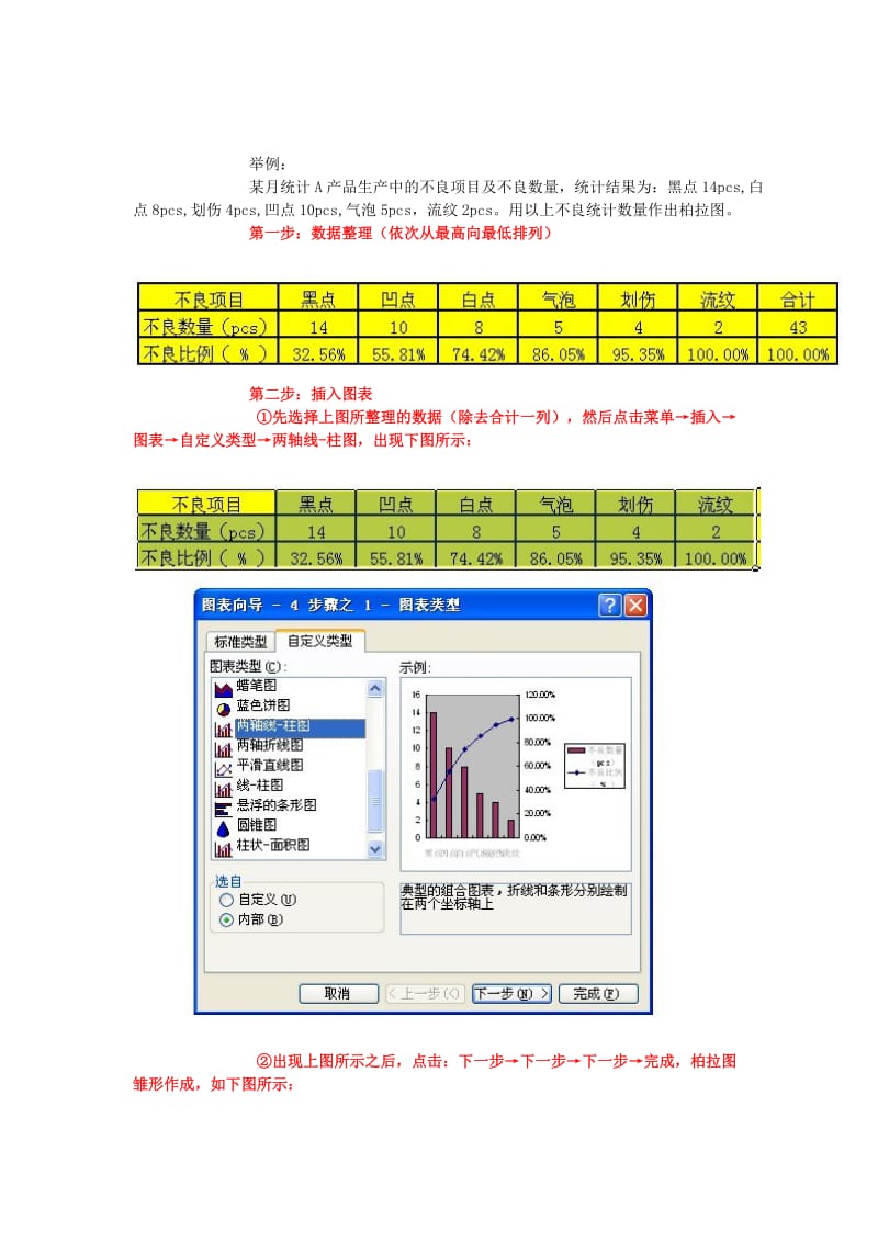 柏拉图制作步骤.doc_第1页