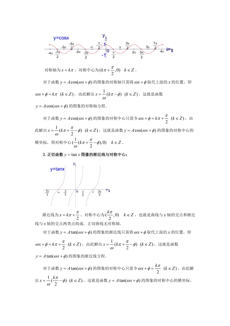 三角函数图像的对称轴与对称中心.doc_第2页