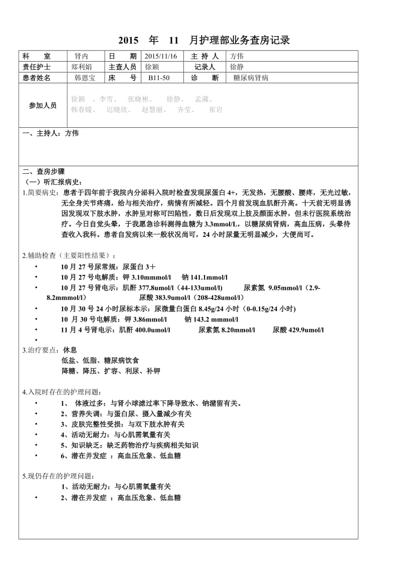 业务查房记录.doc_第1页