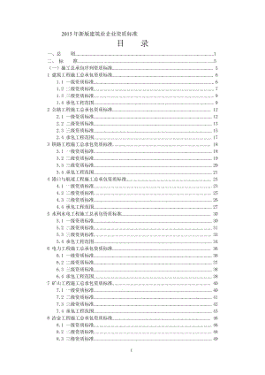 2015年新版《建筑業(yè)企業(yè)資質(zhì)標準》.doc