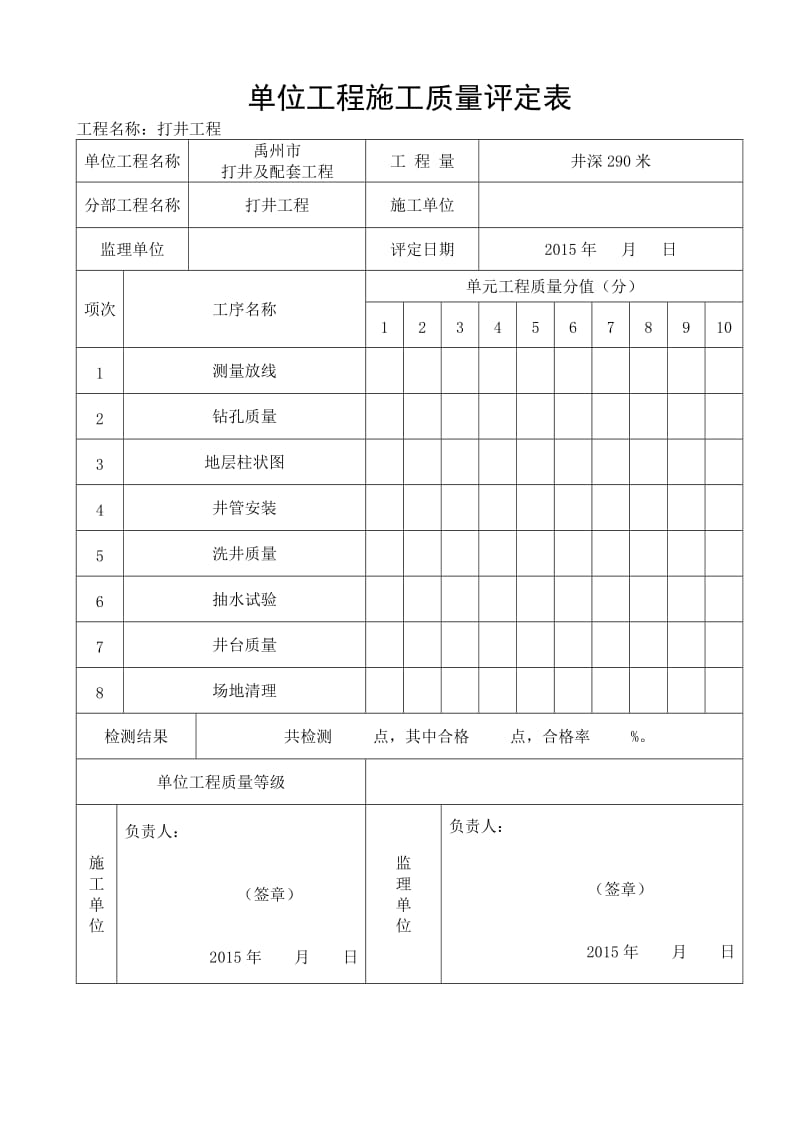 单井工程报验单及质量评定表.doc_第3页