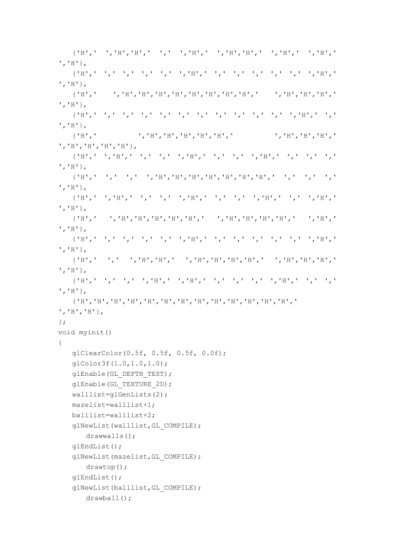 opengl3D迷宫C实现源代码.doc_第2页