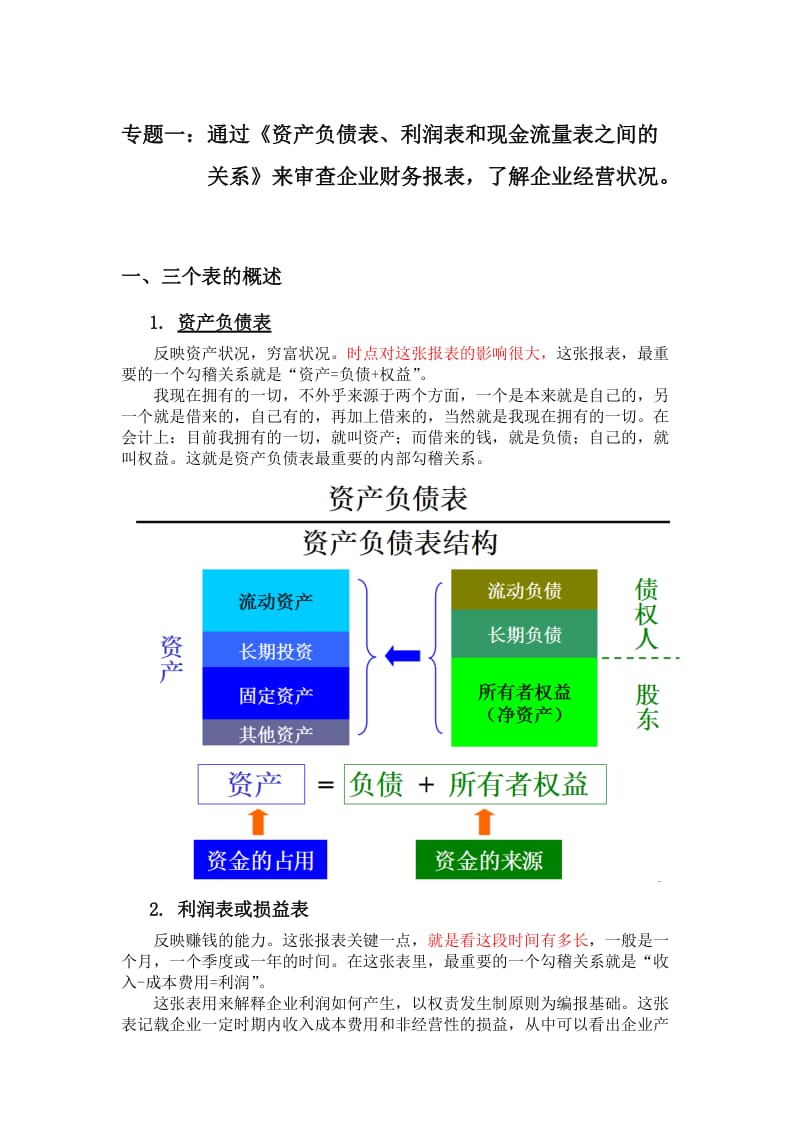 财务三表关系解析.docx_第1页