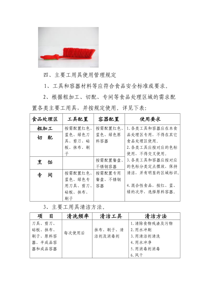 餐饮服务食品切配工用具色标管理操作指南.doc_第3页