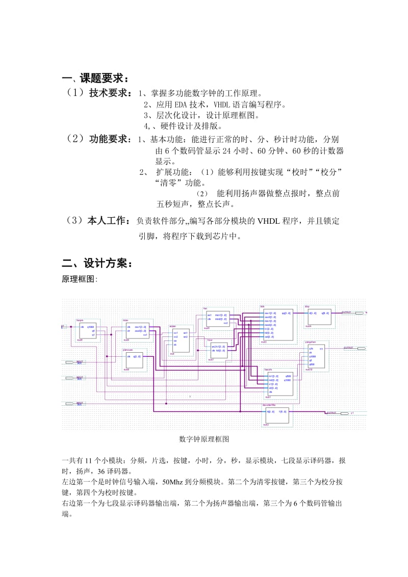 基于eda的数字钟程序设计.doc_第1页