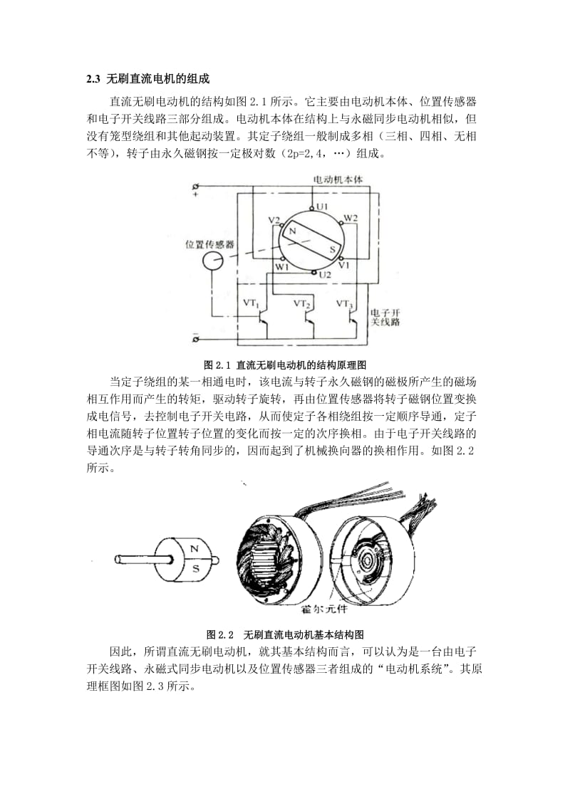 三相无刷直流电机系统结构及工作原理.doc_第2页