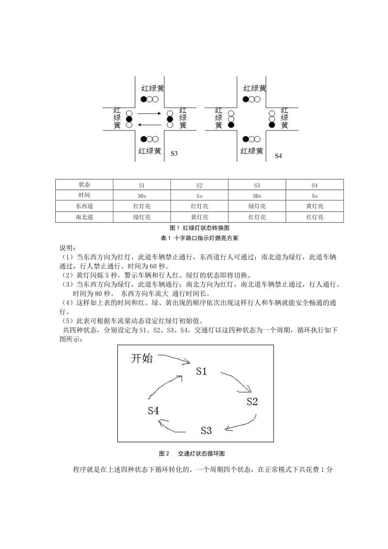 基于89C51单片机交通灯课程设计.doc_第2页