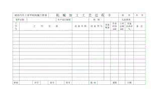 機(jī)械加工工藝過(guò)程卡及工序卡.doc