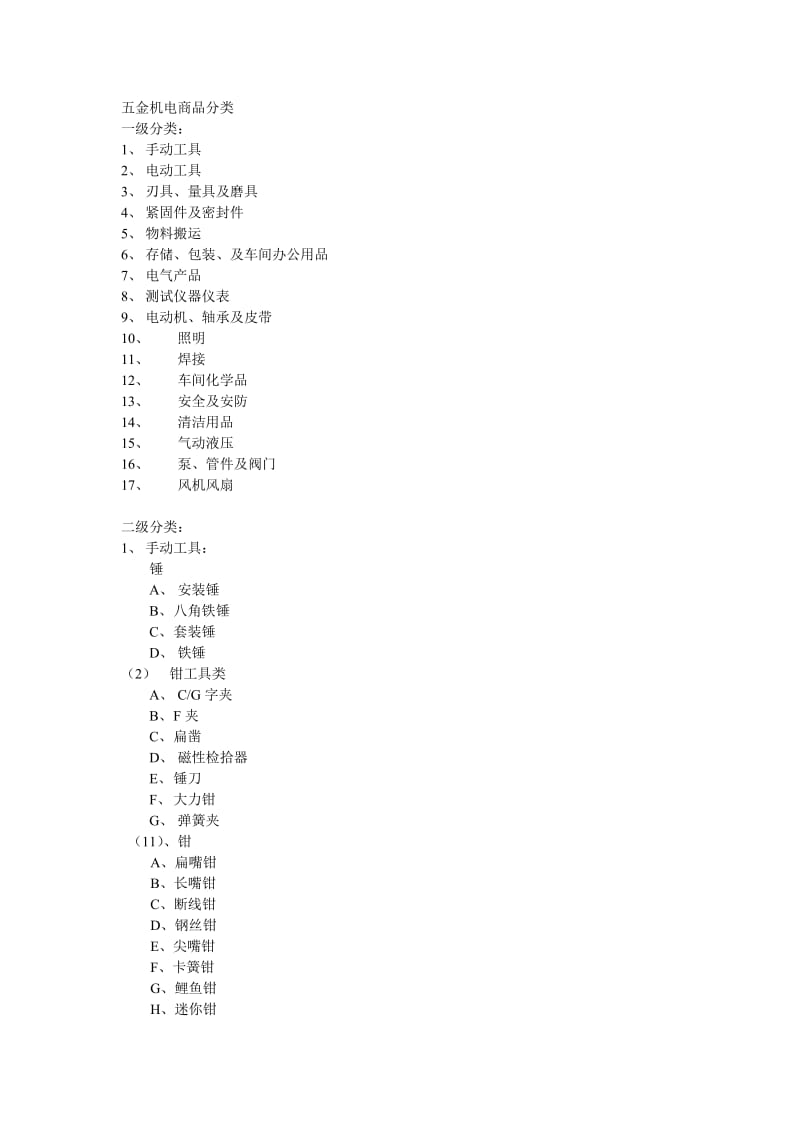 五金工具分类.doc_第1页