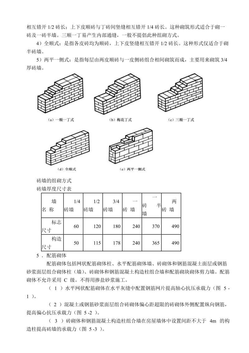 常见的砖墙的组砌方式有.doc_第2页