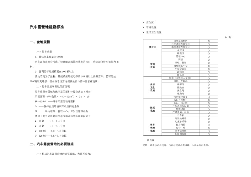 汽车露营地建设标准.doc_第1页