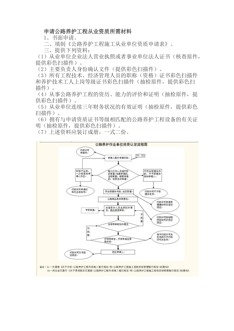 公路养护资质标准及申报流程.doc_第3页