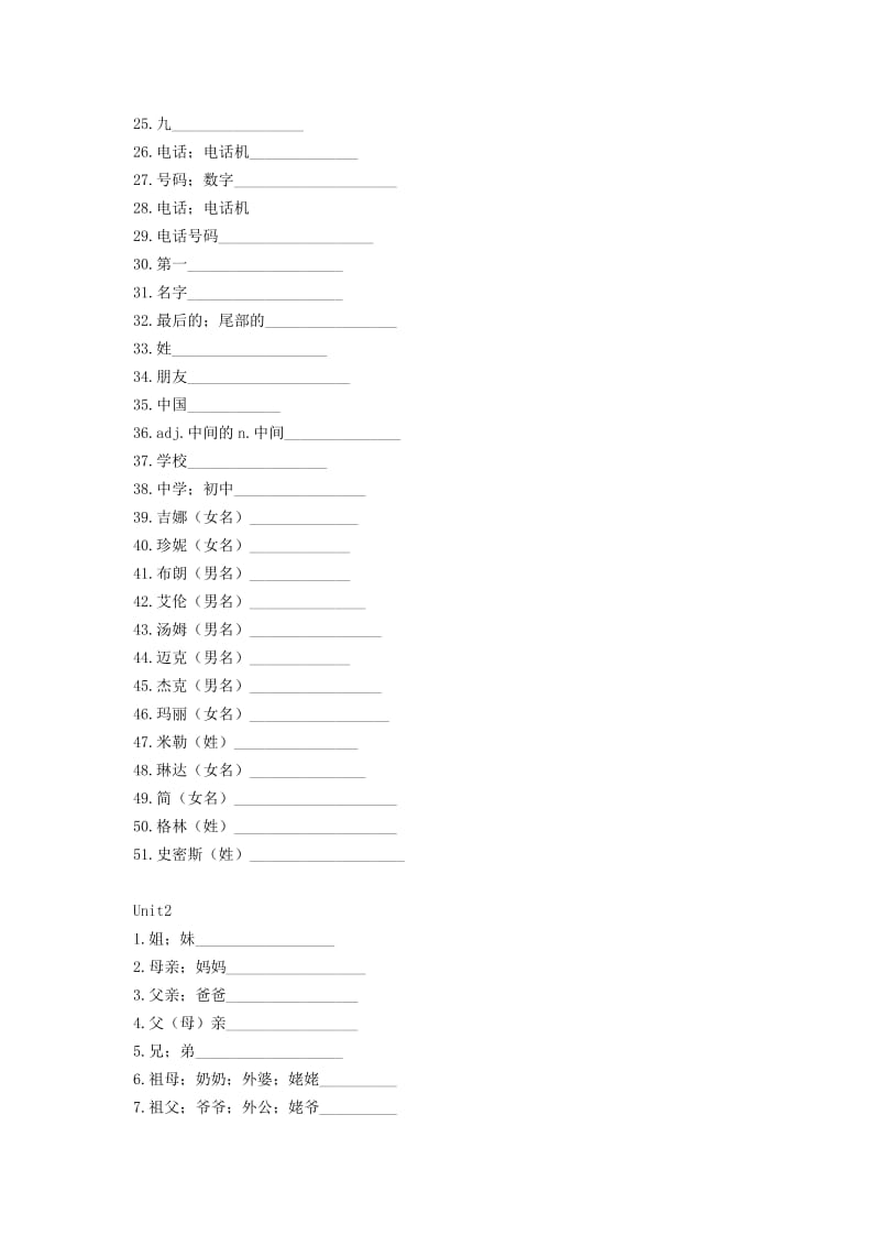 人教版初中英语单词默写表.doc_第3页