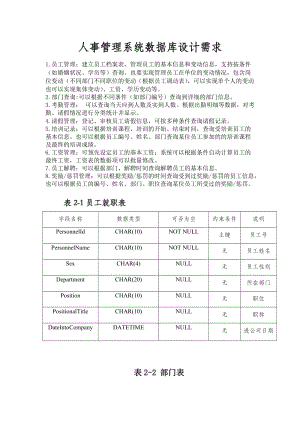 人事管理系統(tǒng)數(shù)據(jù)庫(kù)設(shè)計(jì).doc