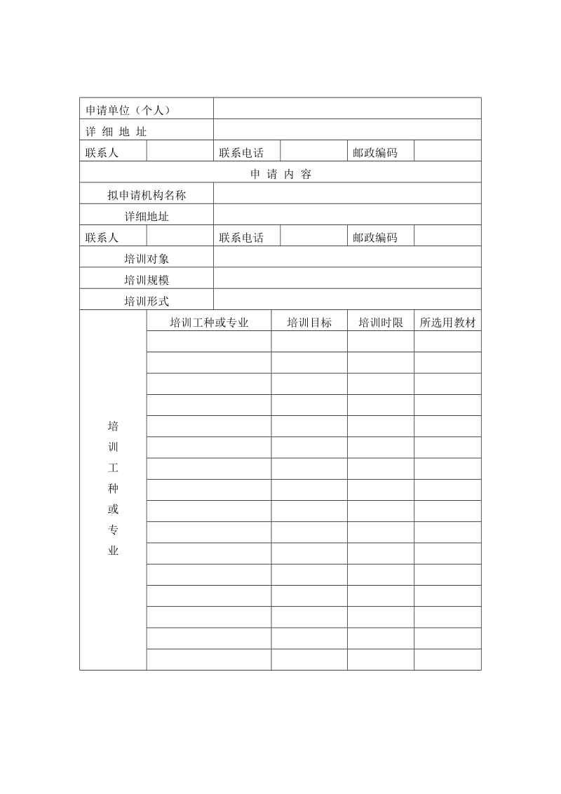 江西省民办职业培训学校审批表.doc_第3页