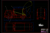 垃圾車車廂和排出機(jī)構(gòu)液壓系統(tǒng)設(shè)計【12張CAD圖紙和說明書所見所得】【QX系列】