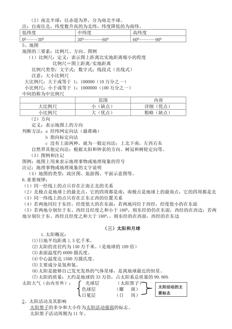 初级中学地理知识点总结大全.doc_第2页