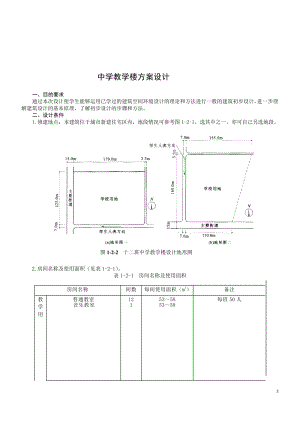 《房屋建筑學》課程設計指導書.doc