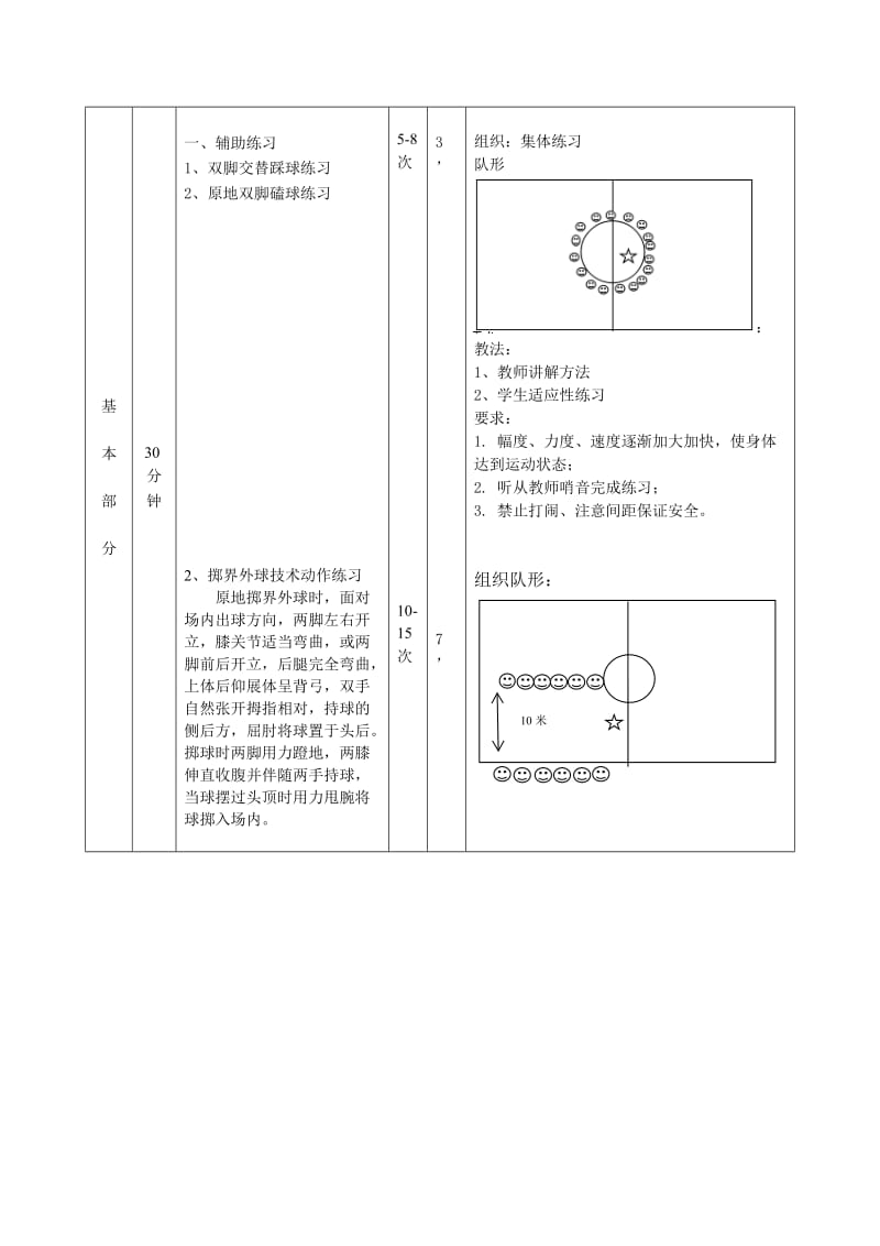 足球运球教案(超详细表格教案).doc_第3页