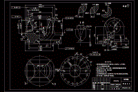 SWC490十字轴万向联轴器CAD图纸【12张CAD图纸】【QX系列】