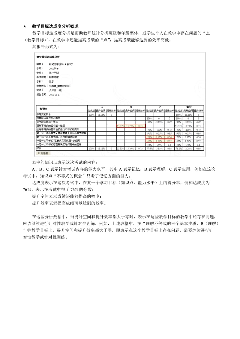 教学目标达成度分析.doc_第1页