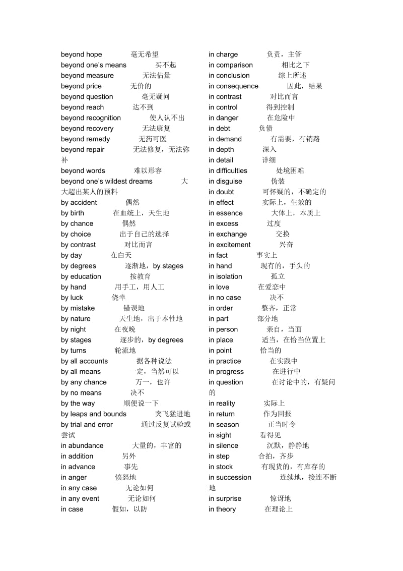 考研英语常用介词短语及搭配.doc_第2页