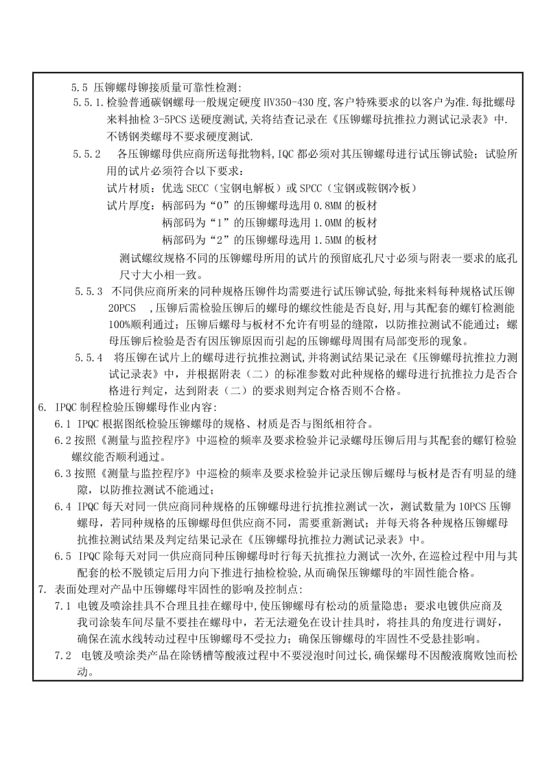 压铆螺母检验作业指导书.doc_第2页