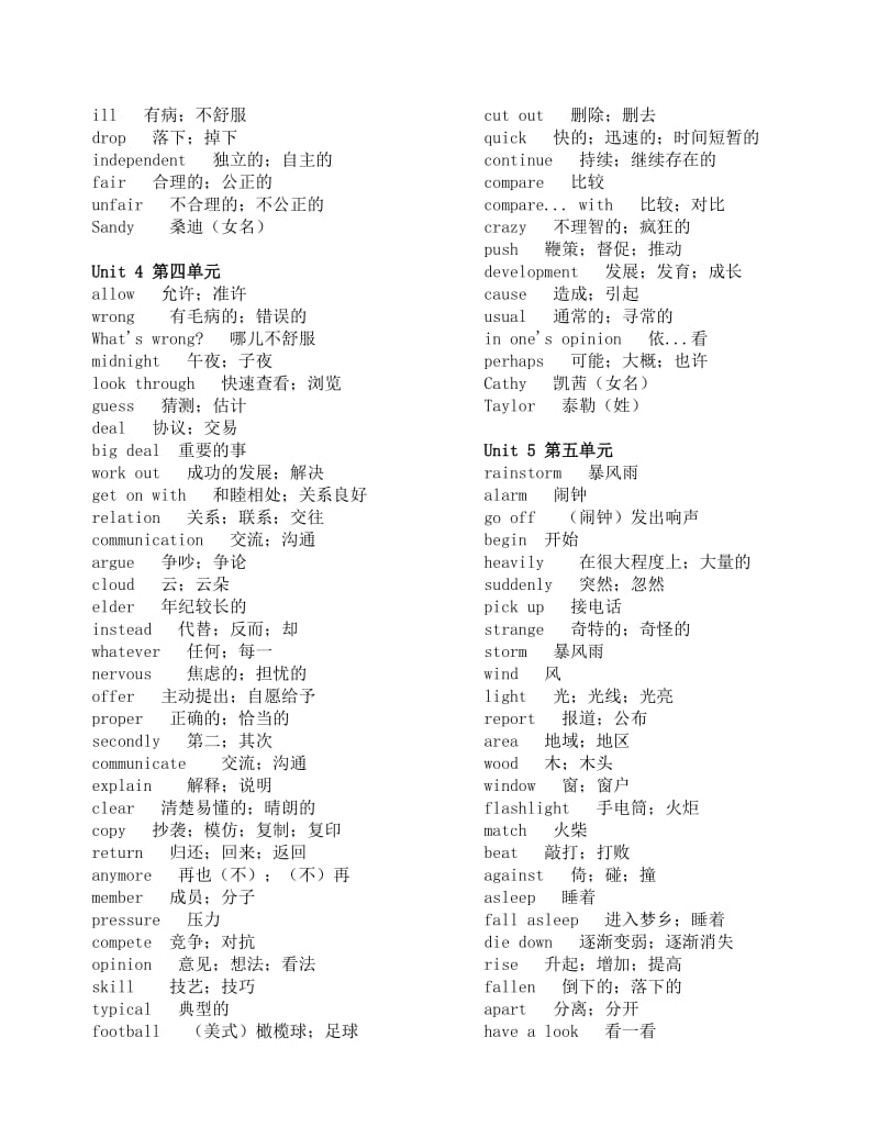 新人教版八年级下册英语单词表.doc_第3页