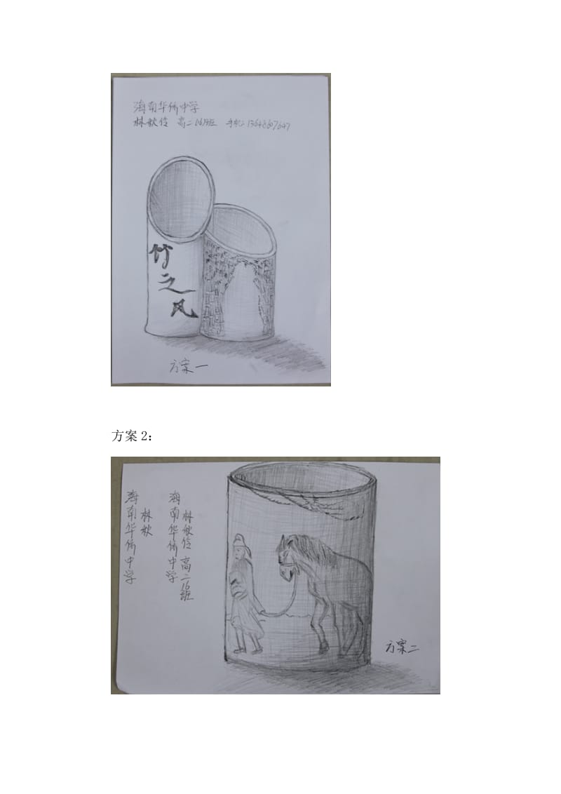 普通高中通用技术学生设计作品图文材料.doc_第3页