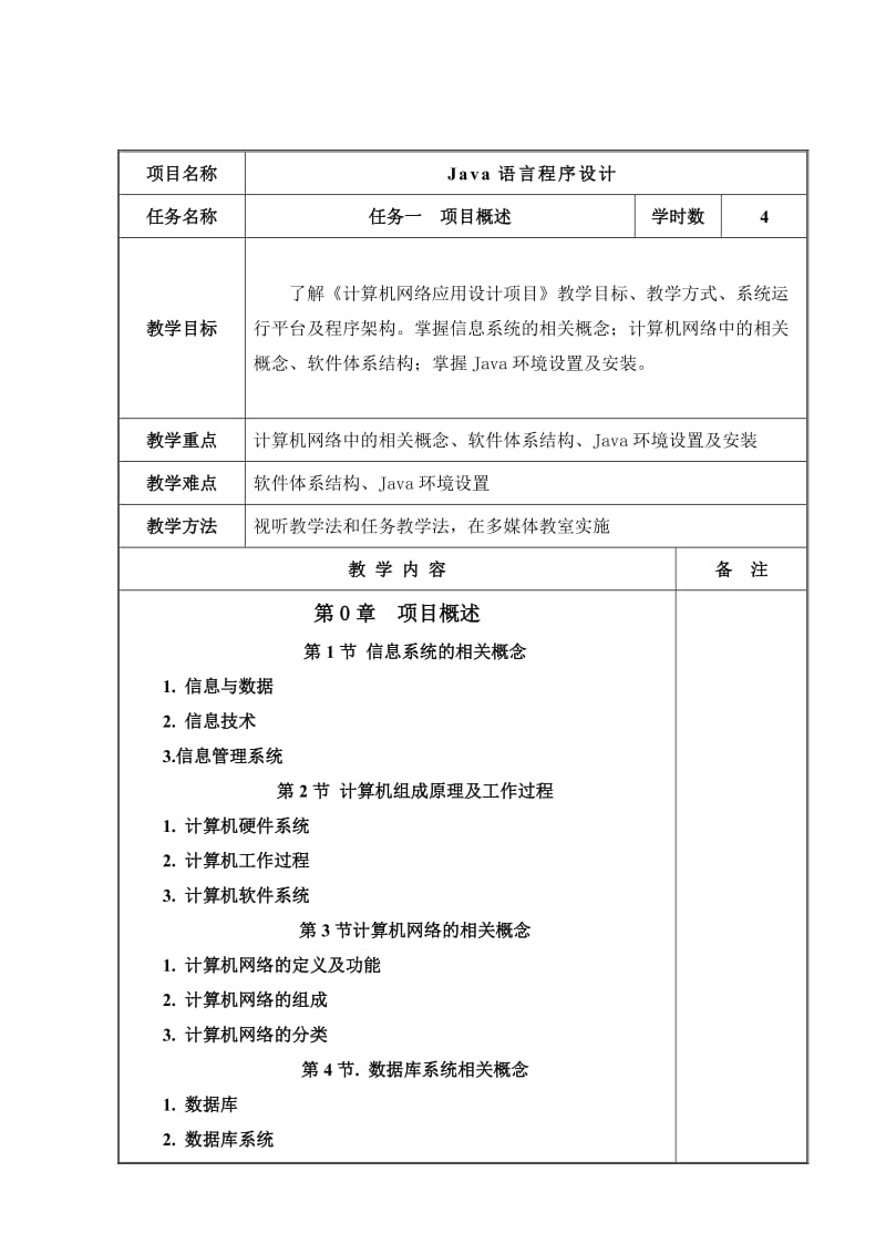 《Java语言程序设计》教案.doc_第2页