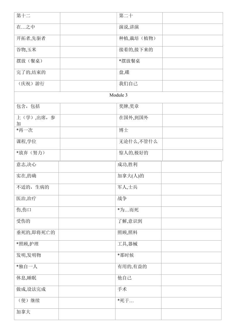 外研版九年级上英语单词(默写).doc_第2页