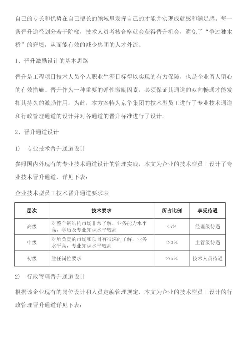 企业技术型员工职业晋升双通道设计.doc_第2页