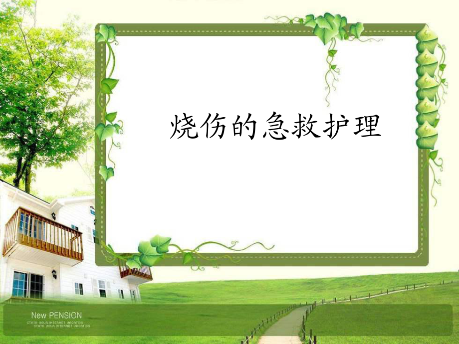 燒傷的急救護理.ppt_第1頁