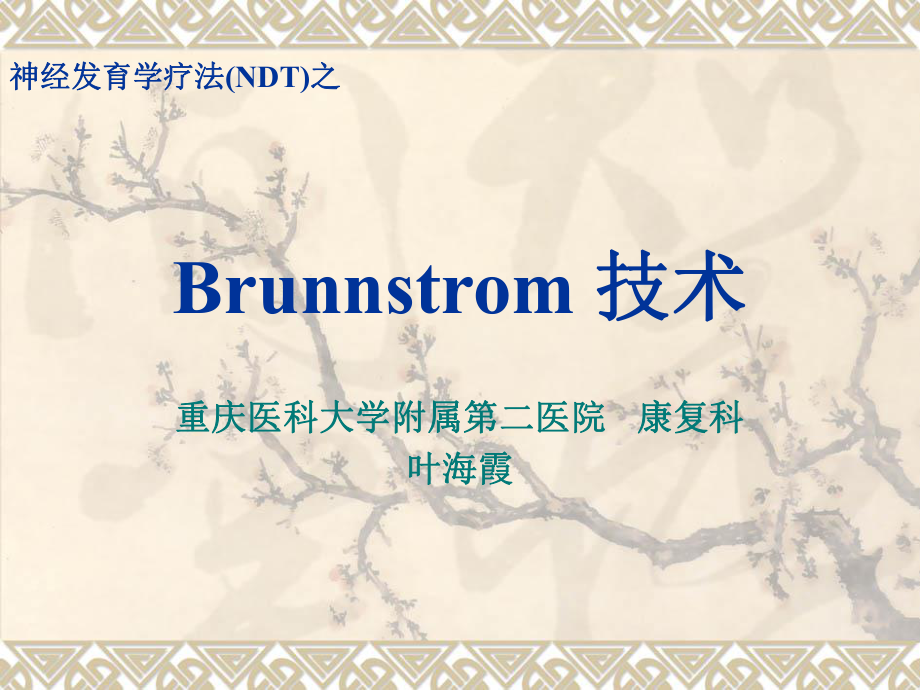 Brunnstrom 技術(shù)課件.ppt_第1頁