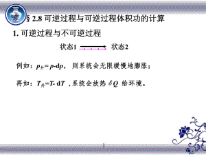 可逆過(guò)程與可逆過(guò)程體積功的計(jì)算課件.ppt