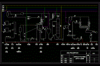 懸浮聚法年產(chǎn)30萬噸聚乙烯車間cad工藝流程圖