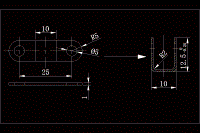 0019-铰链固定板冲压成形工艺及模具设计【CAD图纸+文档】