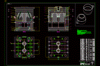 飲水杯注塑模具設(shè)計-水杯注塑模【含CAD圖紙】