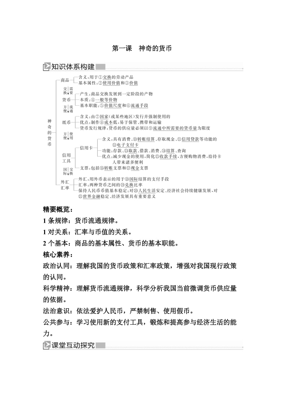 第1課神奇的貨幣教案.docx_第1頁