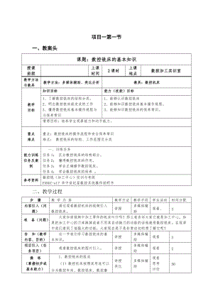 數(shù)控銑床教案.doc