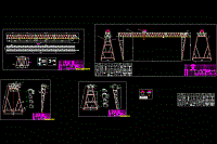 MG40t-40m門式起重機CAD圖紙