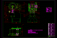 J11—100單柱固定臺(tái)曲柄壓力機(jī)的設(shè)計(jì)含6張CAD圖