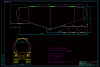 散裝水泥罐車設(shè)計(jì)CAD圖紙