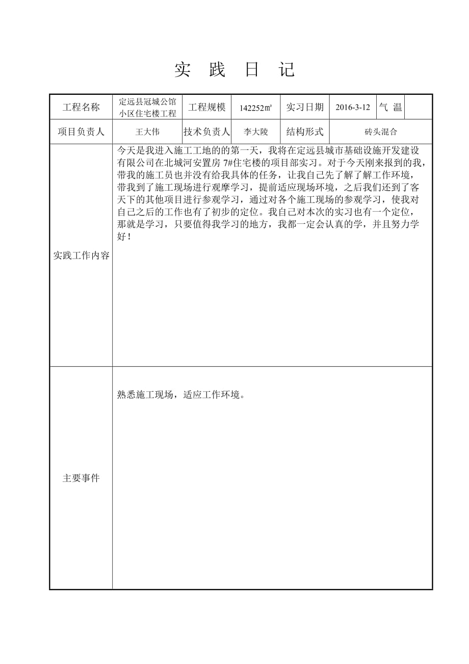 建筑施工日志30篇一般版.doc_第1页